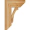 Ekena Millwork Imperial Slat Rough Sawn Bracket w/ Offset Brace, Western Red Cedar, 8"W x 18"D x 26"H BKT0806X18X26IMP06RWR - alternate 4